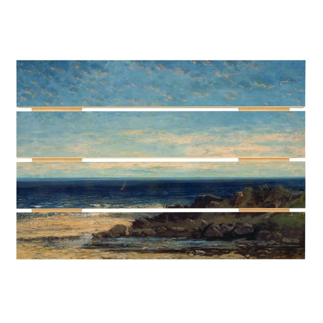 Gustave Courbet Gustave Courbet - Blaues Meer