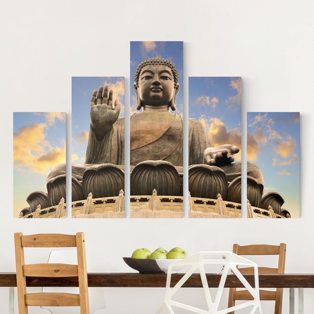 Leinwand Bilder XXL Großer Buddha