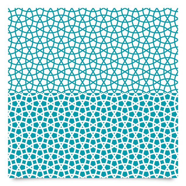 Vinyl Klebefolie 2 marokkanische Mosaik Muster