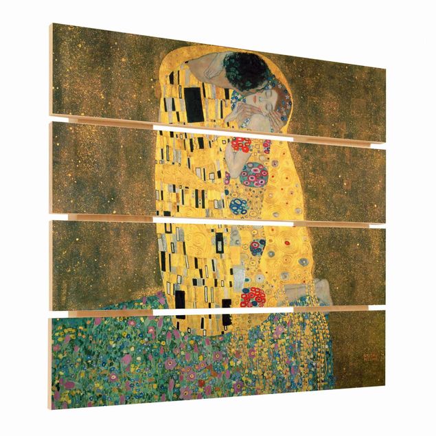 Kunstkopie Gustav Klimt - Der Kuß