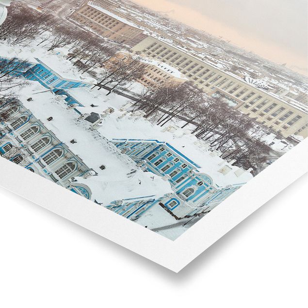 Poster - Winter in St. Petersburg - Querformat 2:3
