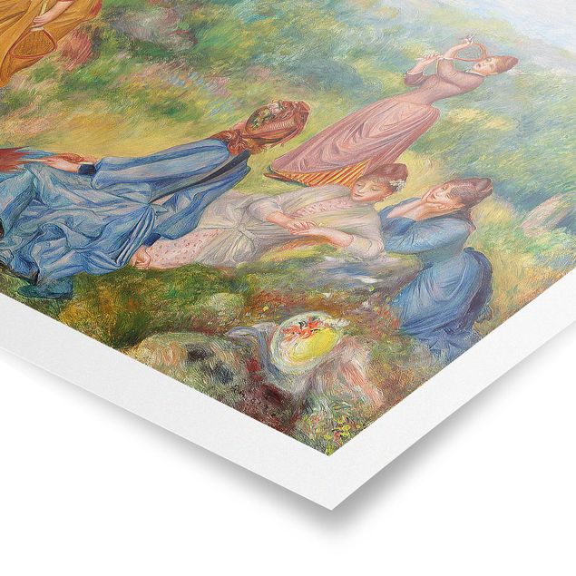 Wandbilder Auguste Renoir - Federballspiel