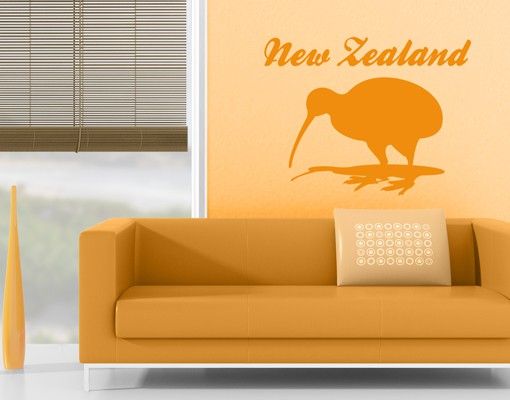 Wandtattoo Zitate No.JS38 New Zealand Kiwi