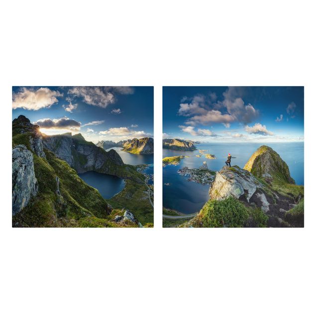 Bilder für die Wand Fjordblick in Reinebringen