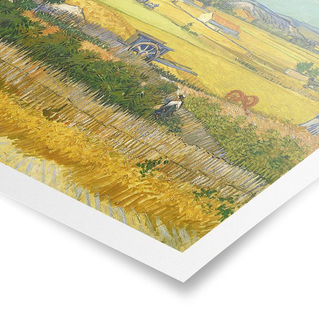 Poster Natur Vincent van Gogh - Die Ernte