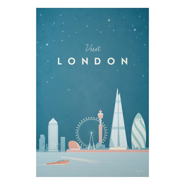 Bilder für die Wand Reiseposter - London