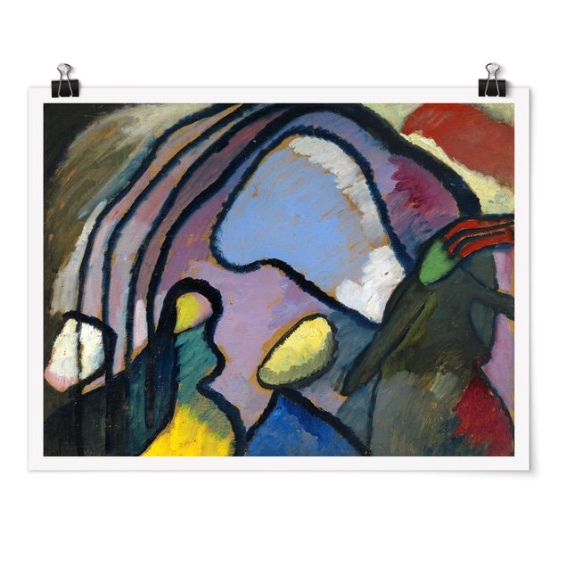 Wandbilder abstrakt Wassily Kandinsky - Improvisation