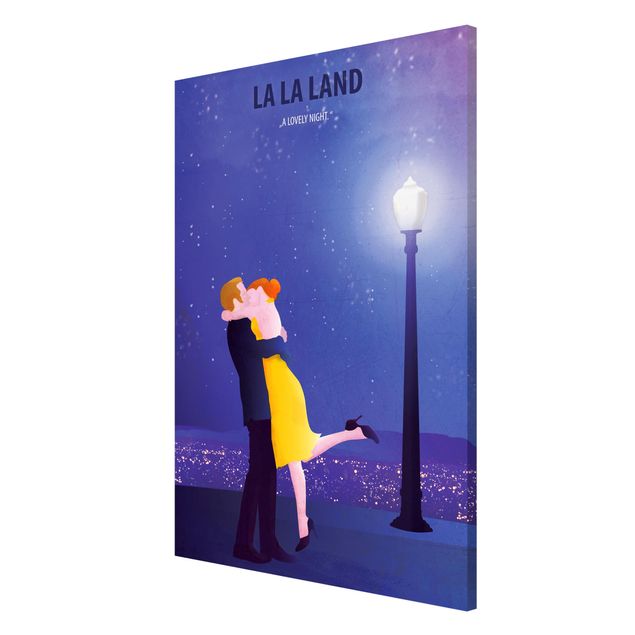Magnettafel mit Motiv Filmposter La La Land II