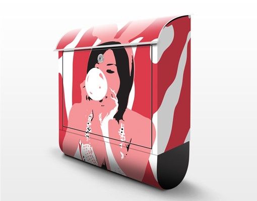 Briefkasten Design No.TA39 Bubblegum Playgirl