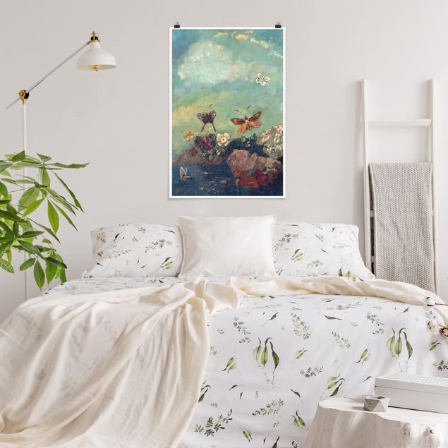 Poster Tiere Odilon Redon - Schmetterlinge