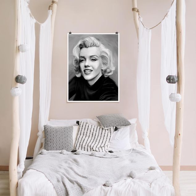 Retro Poster  Marilyn privat