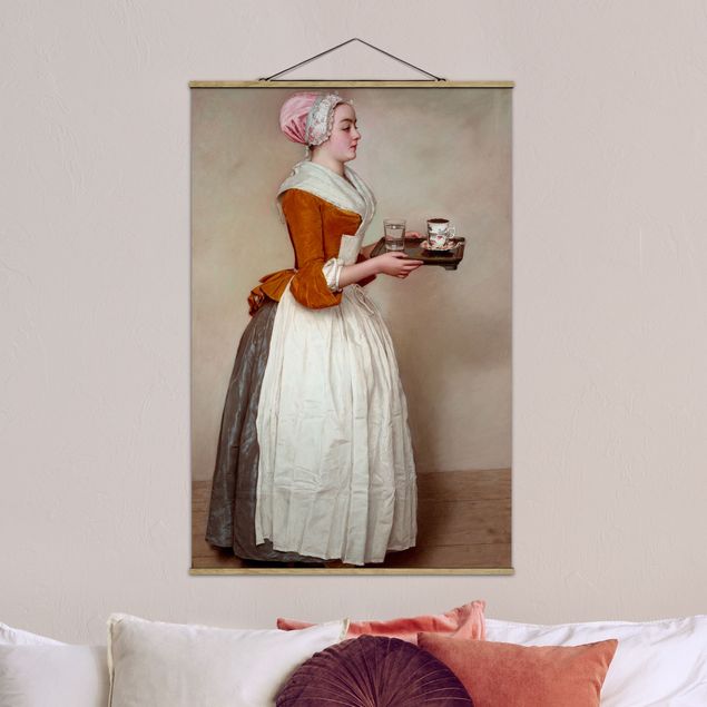 Bilder Barock Jean Etienne Liotard - Das Schokoladenmädchen