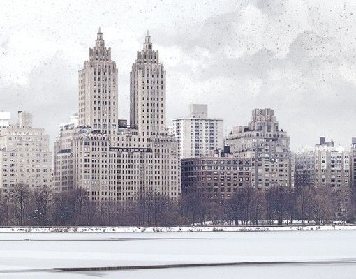 Fliesenbild - No.YK2 New York im Schnee