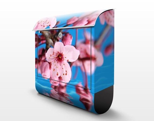 Designer Briefkasten Kirschblüte