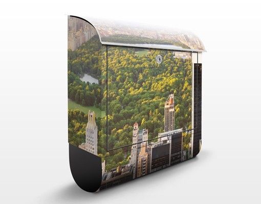 Briefkasten Design Blick über den Central Park