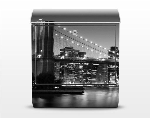 Briefkasten Design Brooklyn Brücke in New York II