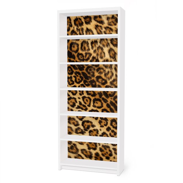 Möbelfolie für IKEA Billy Regal - Klebefolie Jaguar Skin