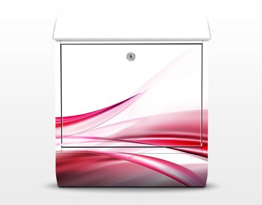 Designer Briefkasten Pink Dust