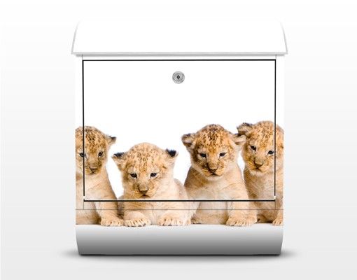 Briefkasten Design Sweet Lion Babys