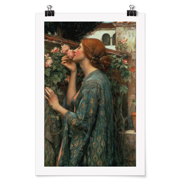 Poster bestellen John William Waterhouse - Die Seele der Rose