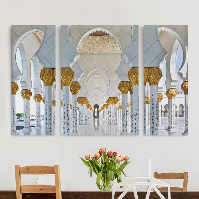 Leinwandbilder XXL Moschee in Abu Dhabi