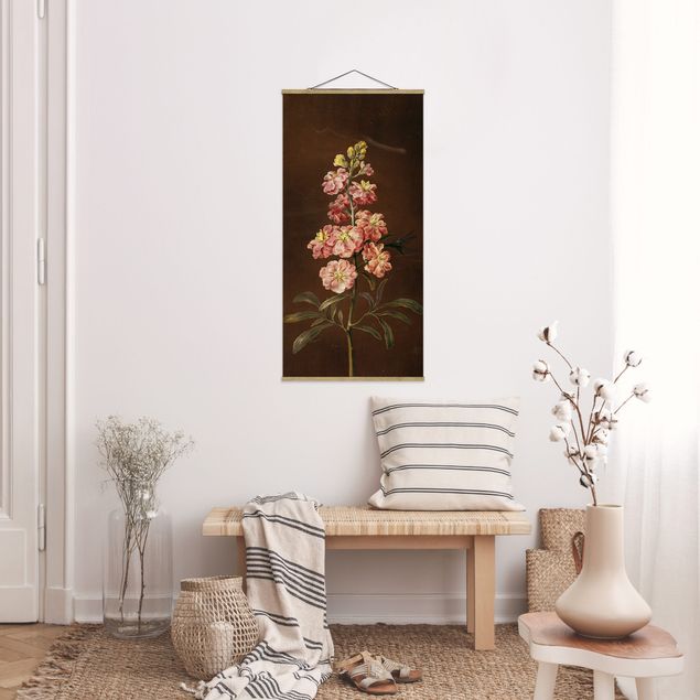 Wandbilder Barbara Regina Dietzsch - Eine rosa Garten-Levkkoje