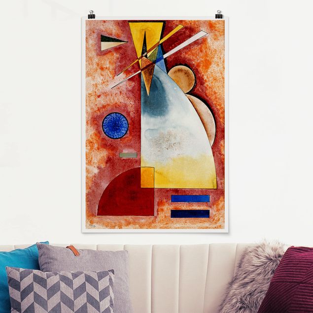 Abstrakte Kunst Wassily Kandinsky - Ineinander