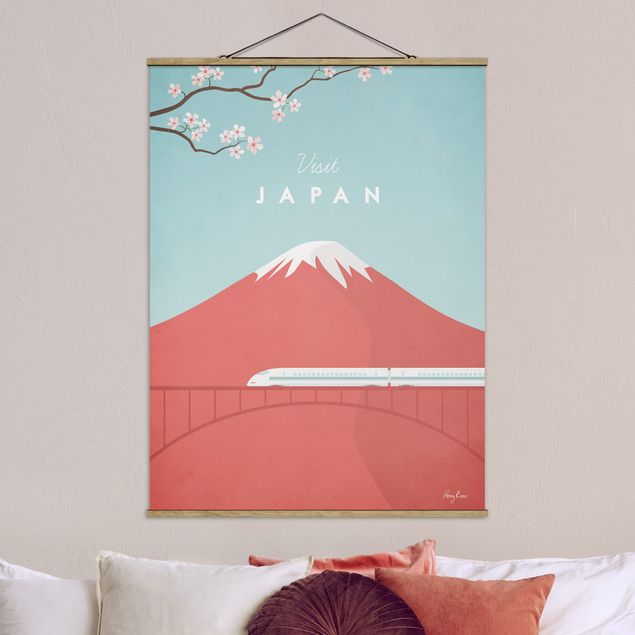 Henry Rivers Bilder Reiseposter - Japan