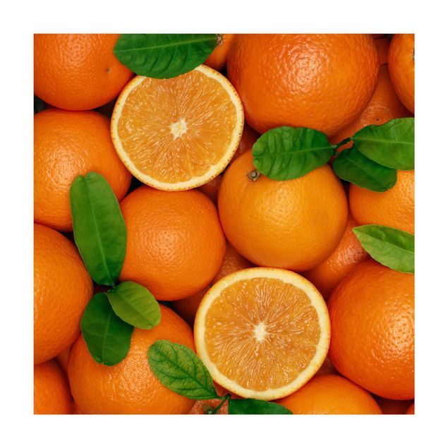 Teppich orange Saftige Orangen