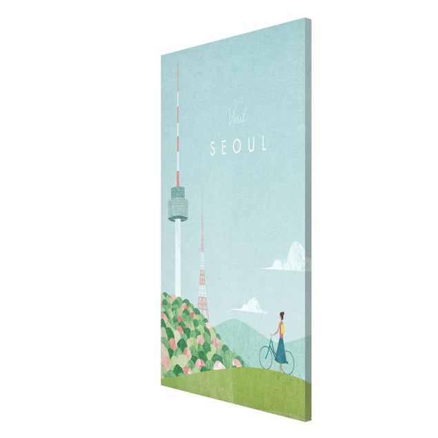 Bilder für die Wand Reiseposter - Seoul