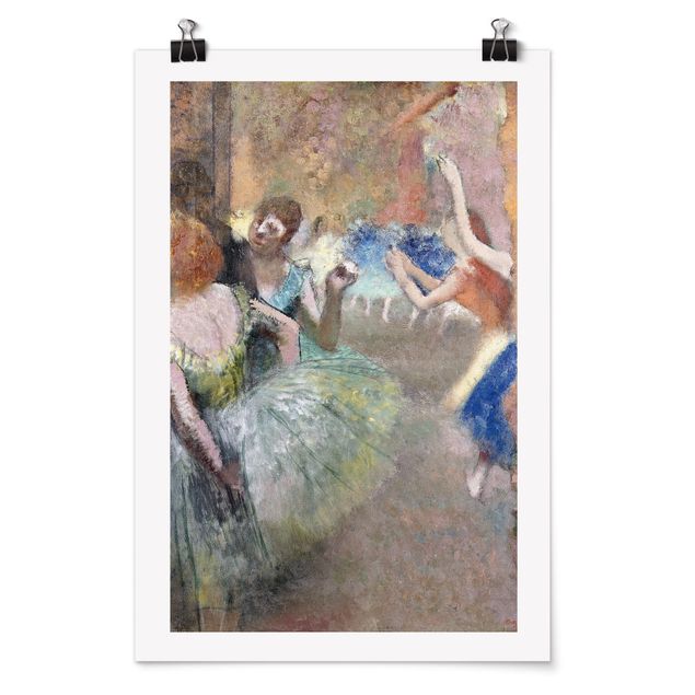 Wandbilder Edgar Degas - Ballettszene
