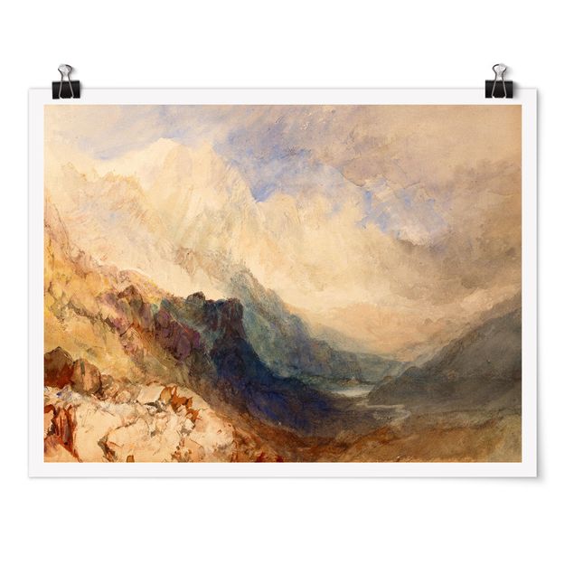 William Turner Gemälde William Turner - Aostatal