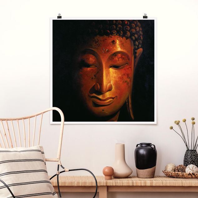 Poster - Madras Buddha - Quadrat 1:1