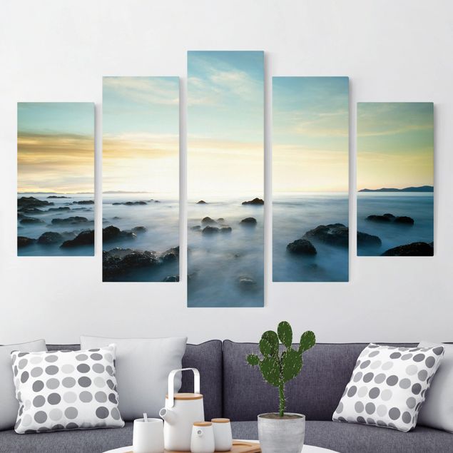 Wandbilder XXL Sonnenuntergang über dem Ozean