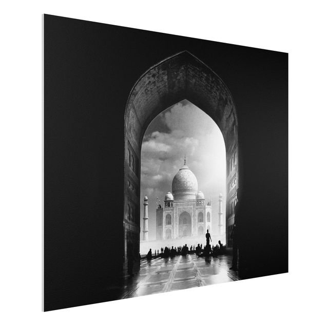 Foto auf Hartschaumplatte Das Tor zum Taj Mahal