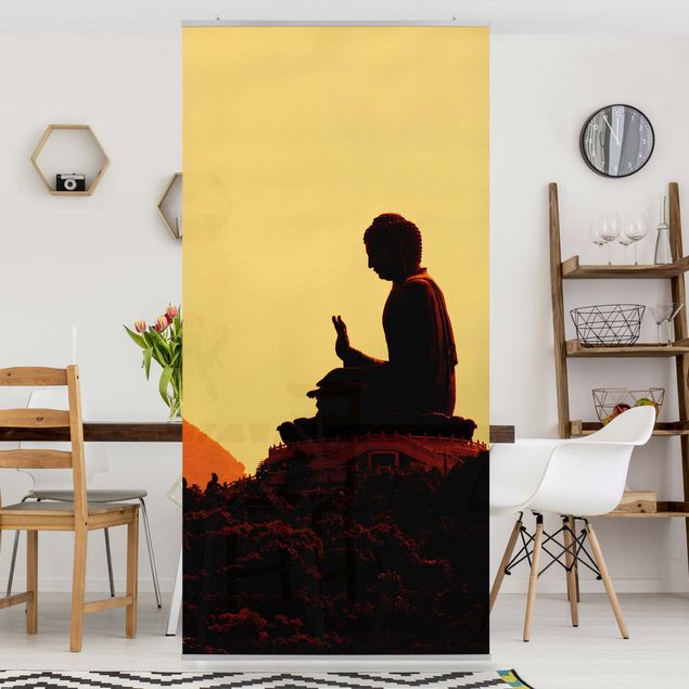 Raumtrenner Vorhang Resting Buddha