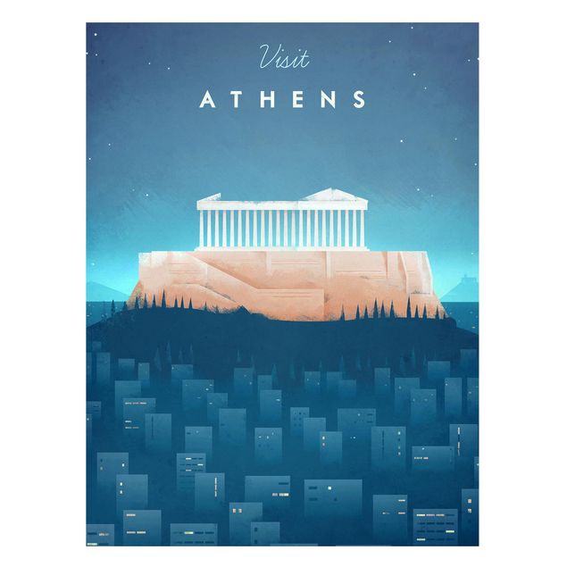 Henry Rivers Bilder Reiseposter - Athen