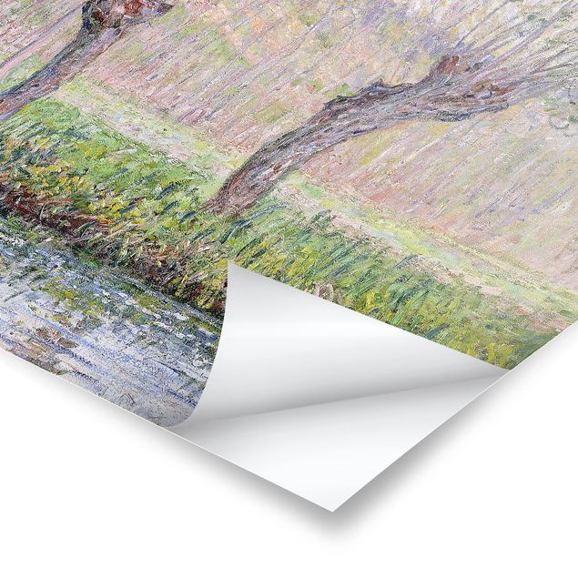 Kunstdrucke Claude Monet - Weidenbäume Frühling