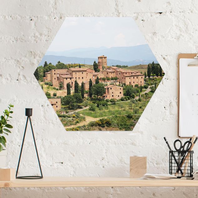 Alu Dibond Bilder Charming Tuscany