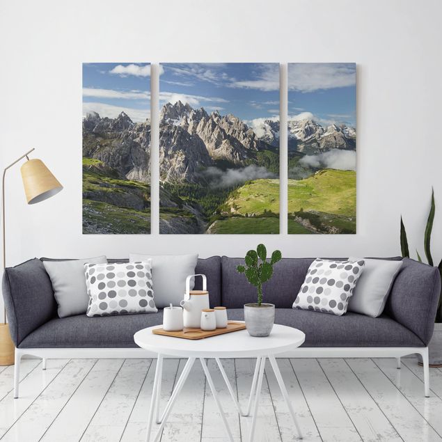 Leinwandbilder Landschaft Italienische Alpen