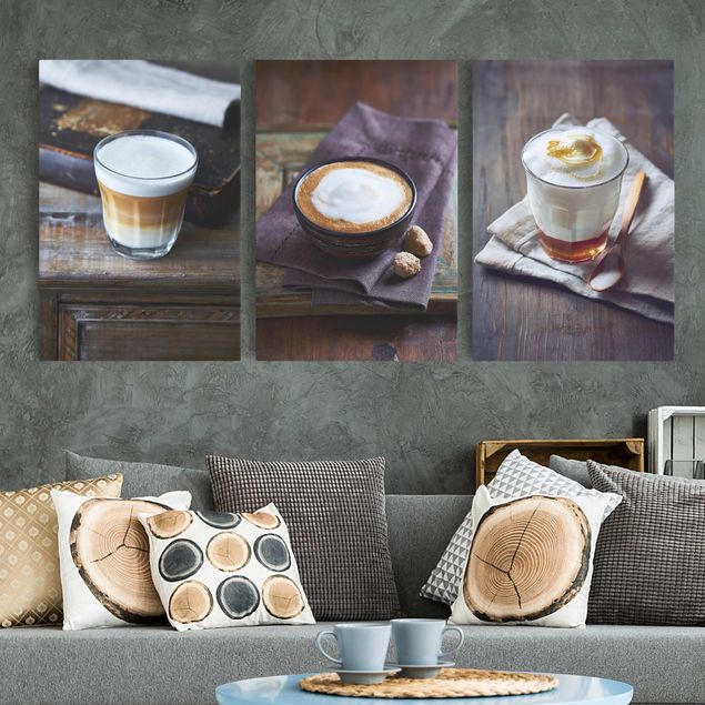 Leinwandbilder XXL Caffè Latte