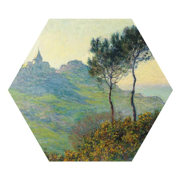 Kunstkopie Claude Monet - Varengeville Abendsonne
