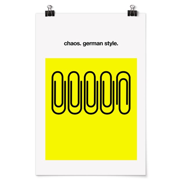 Poster bestellen German Chaos