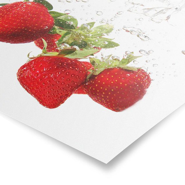 Poster bestellen Strawberry Water