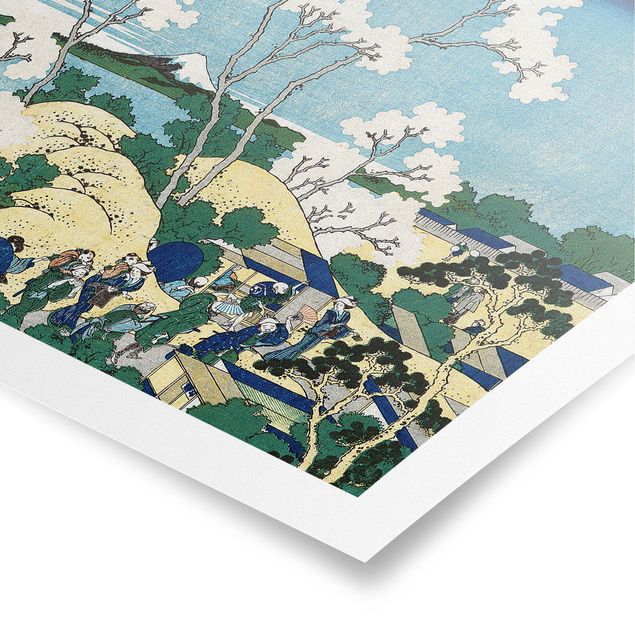 Bilder für die Wand Katsushika Hokusai - Der Fuji von Gotenyama