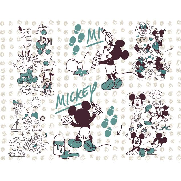 Tapete Mickey and Friends