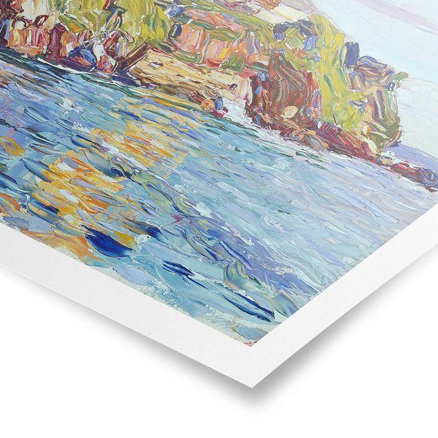 Abstrakte Kunst Poster Wassily Kandinsky - Bucht Rapallo