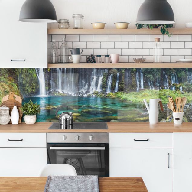 Küchenrückwand - Shiraito Wasserfall