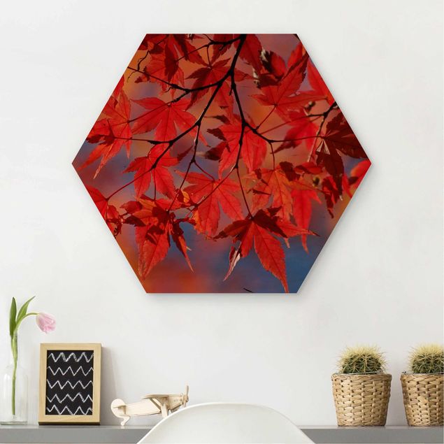 Holzbild Natur Red Maple