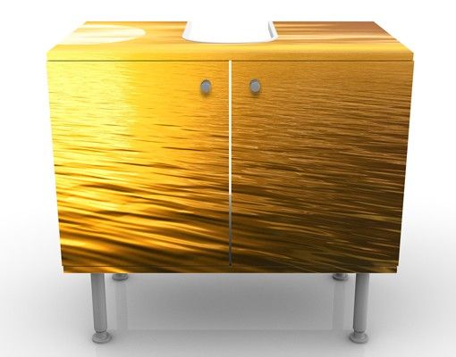 Waschbeckenunterschrank - Golden Sunrise - Badschrank